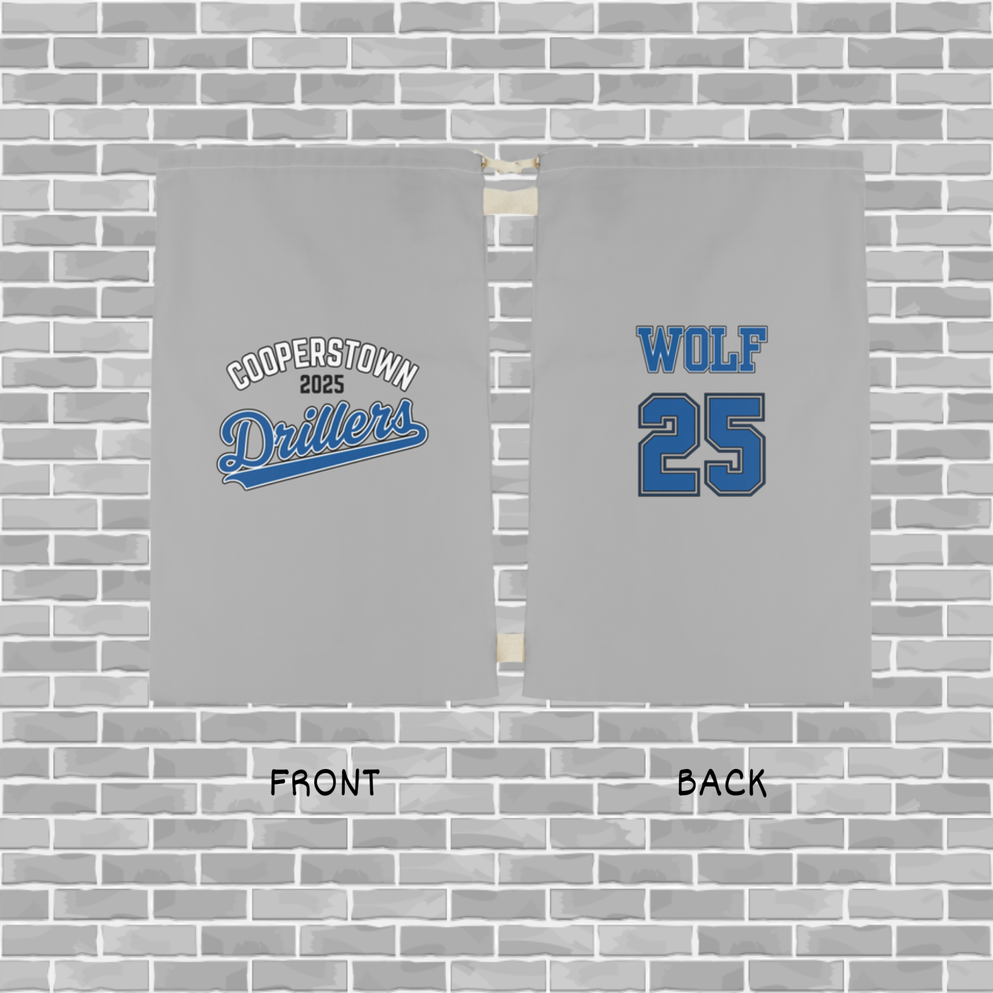 Drillers Baseball Cooperstown Laundry Bag