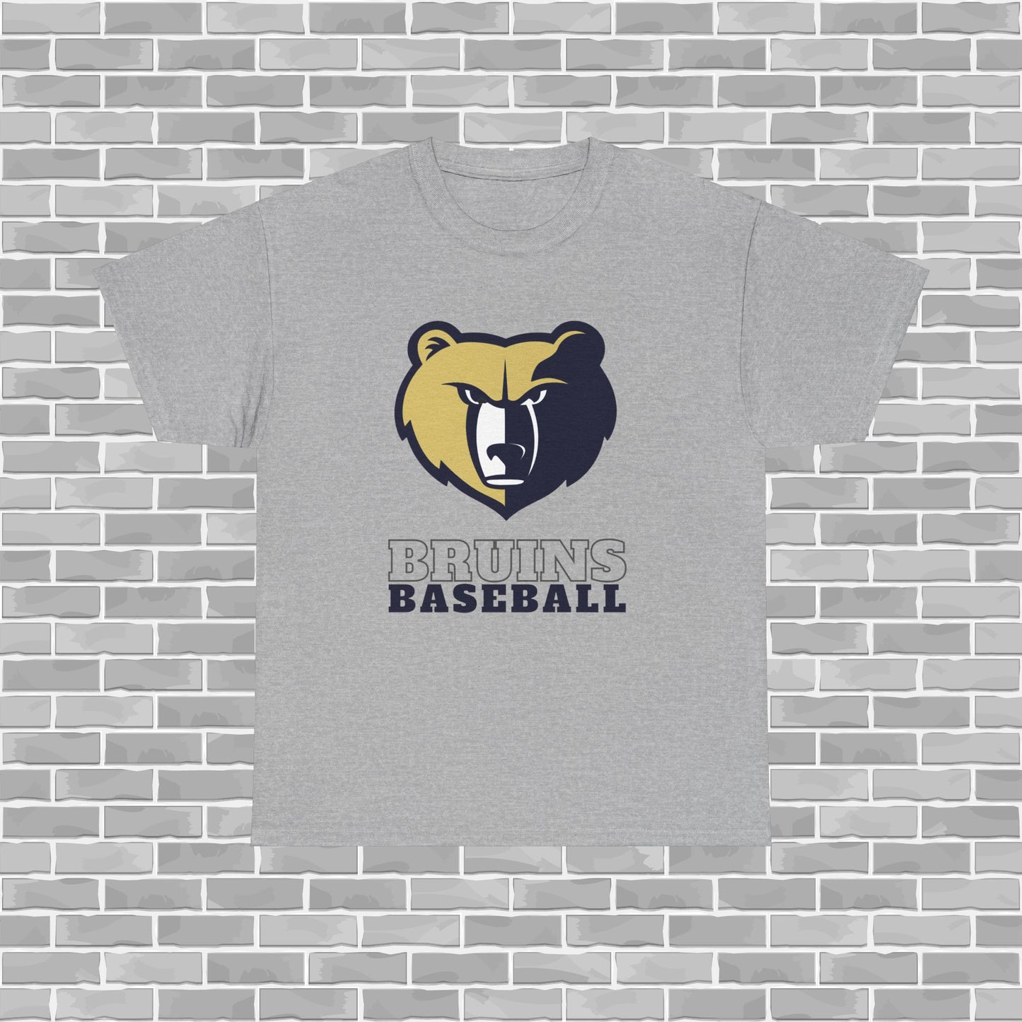 Bruins Baseball Adult Unisex Tee (Customizable)