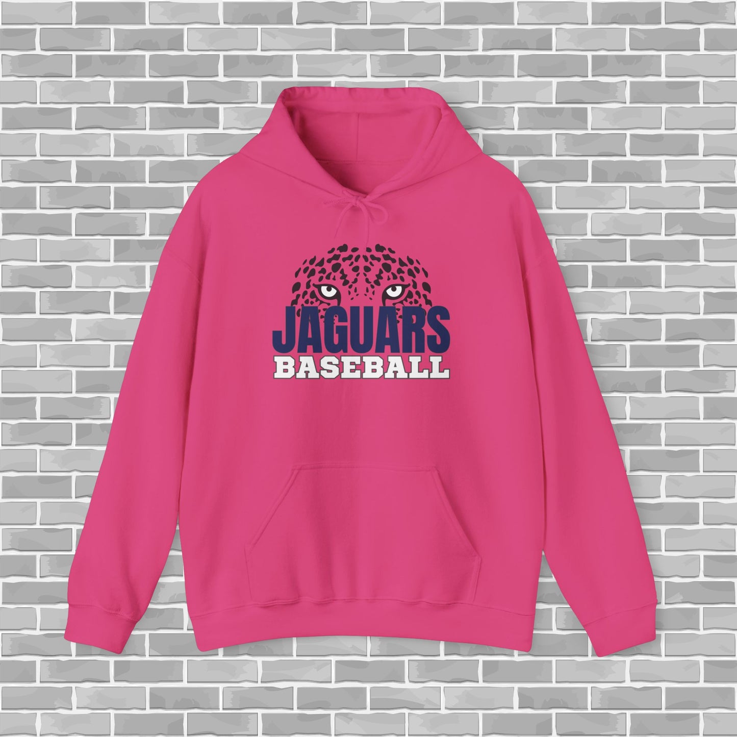 Jaguars Baseball Adult Unisex Hoodie (Customizable)