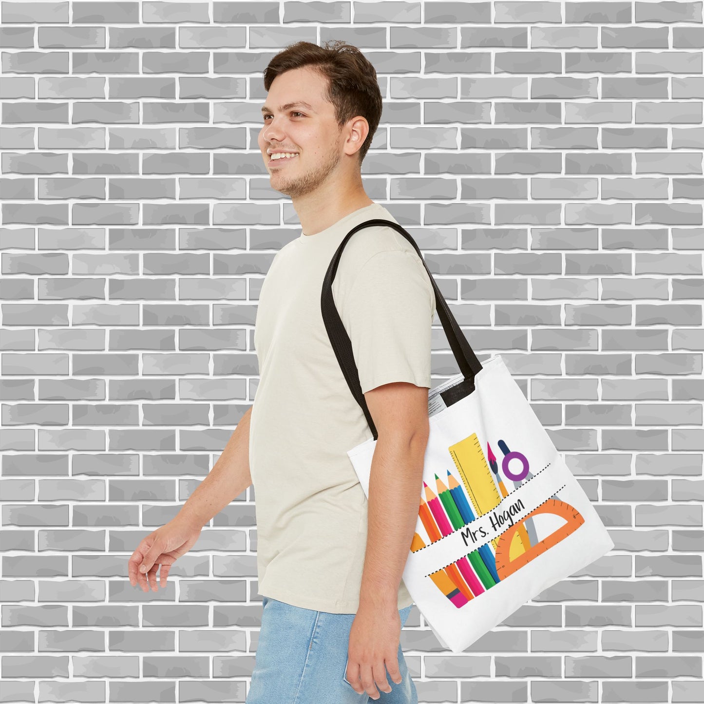 Teacher Tote Bag (Customizable)