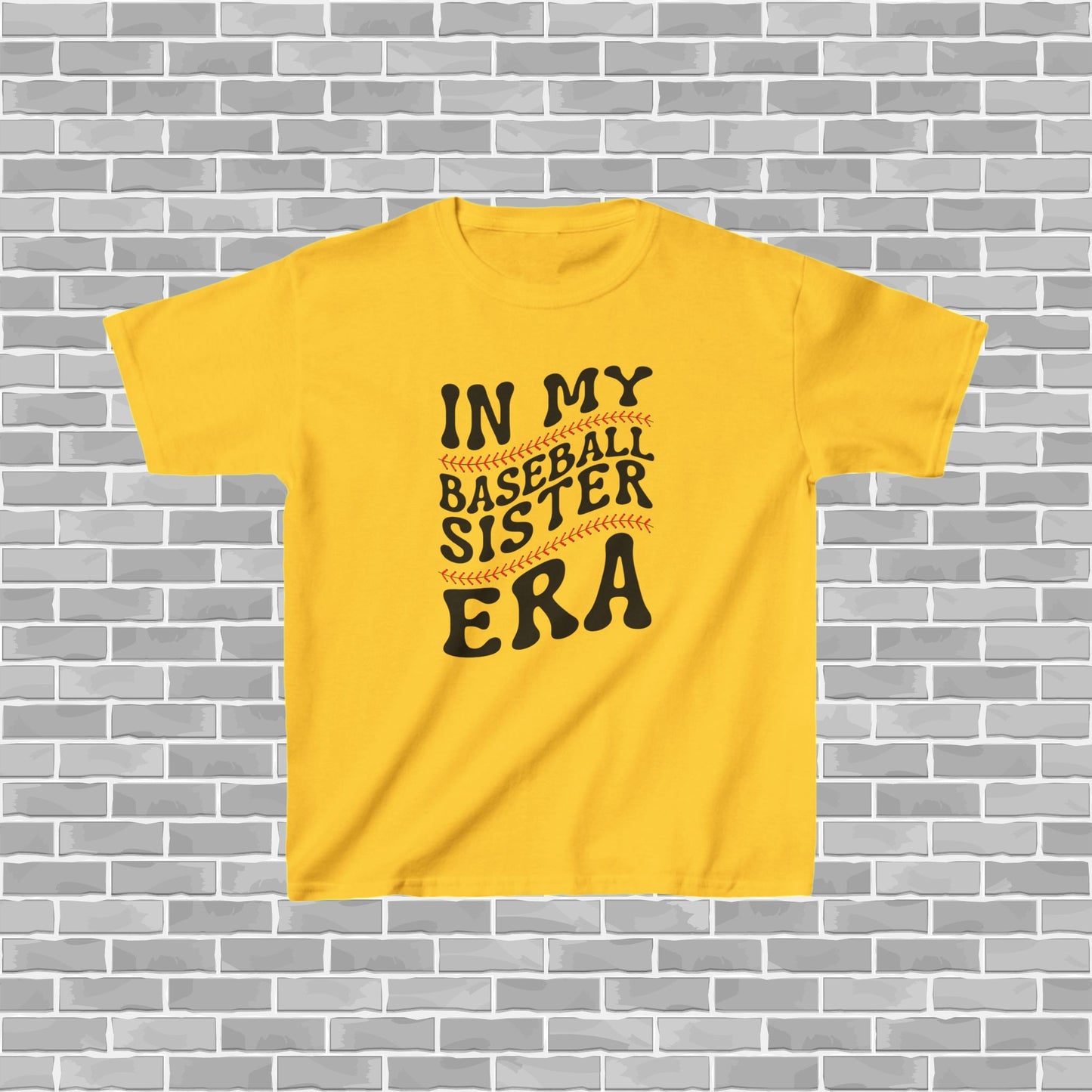 Baseball Sister Era  Youth Tee