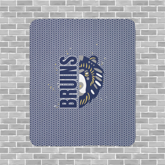 Bruins Sherpa Blanket (Customizable)