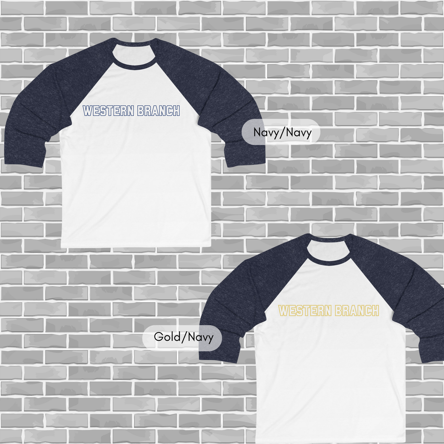 Western Branch 3/4 Sleeve Tee