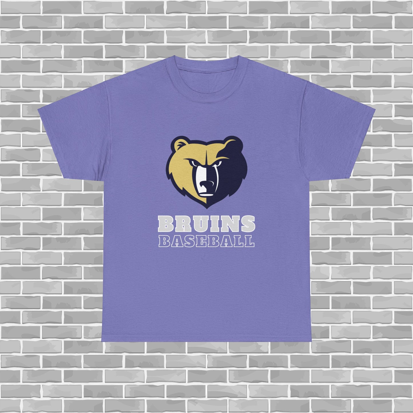 Bruins Baseball Adult Unisex Tee (Customizable)