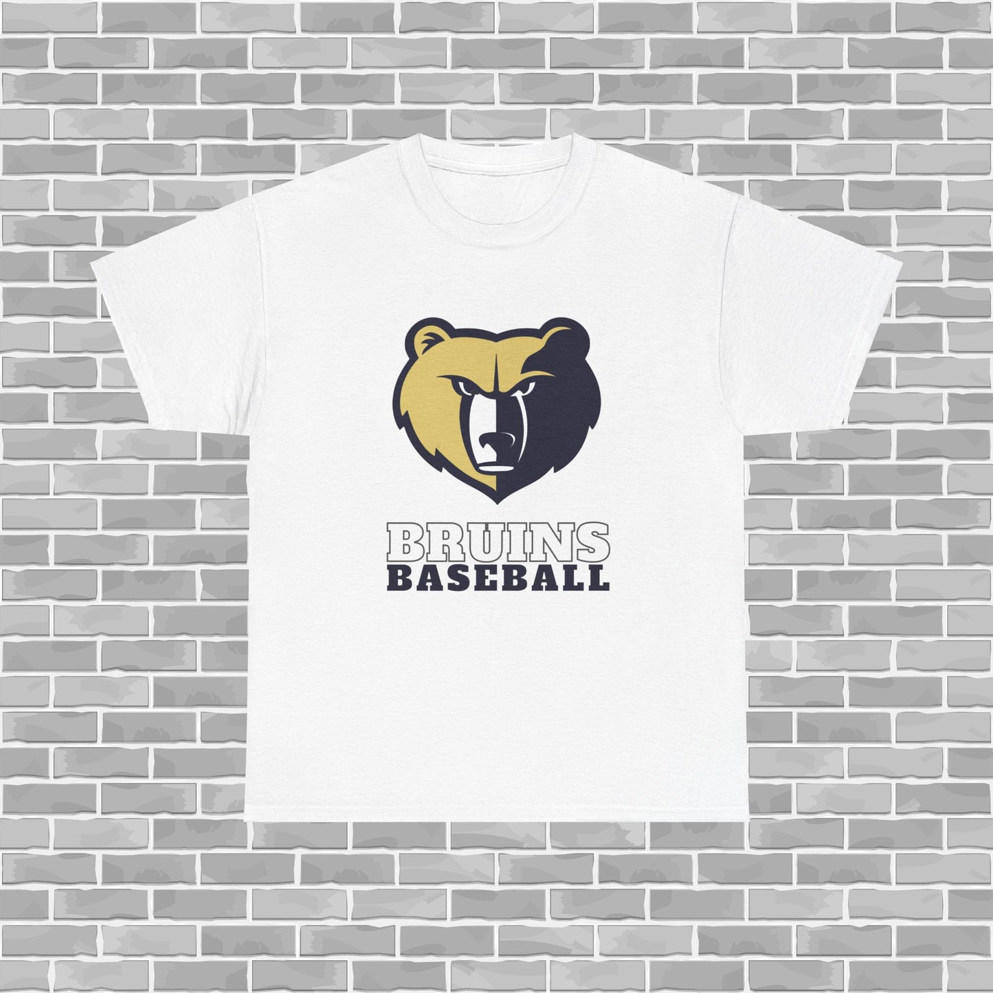 Bruins Baseball Adult Unisex Tee (Customizable)