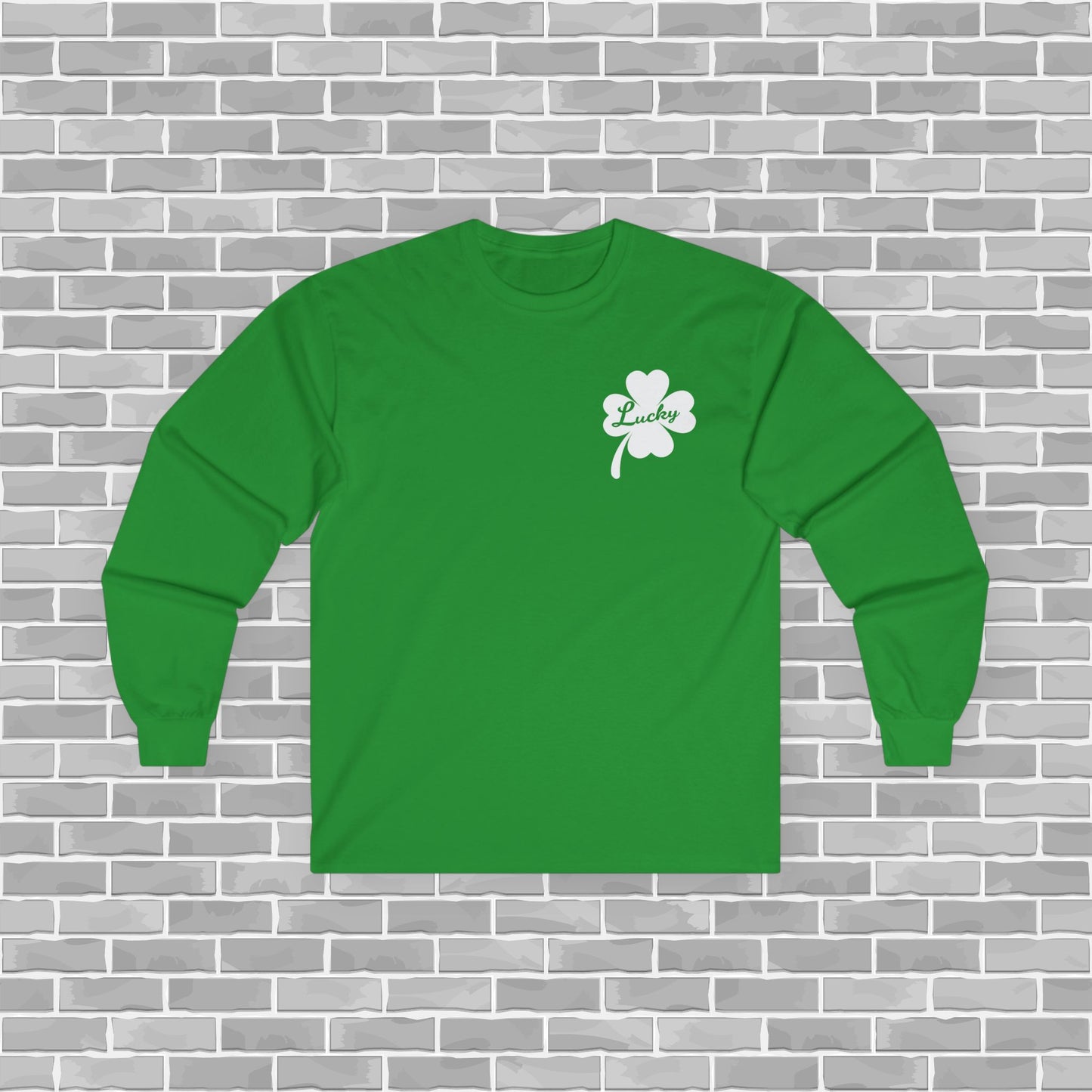 Irish Drunk-o-Meter  Long Sleeve Tee for St. Patrick's Day