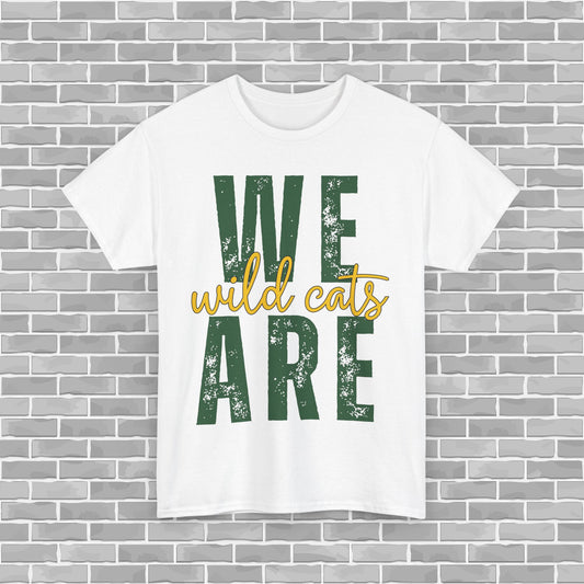 WE ARE WILD CATS Adult Unisex Tee (Customizable)