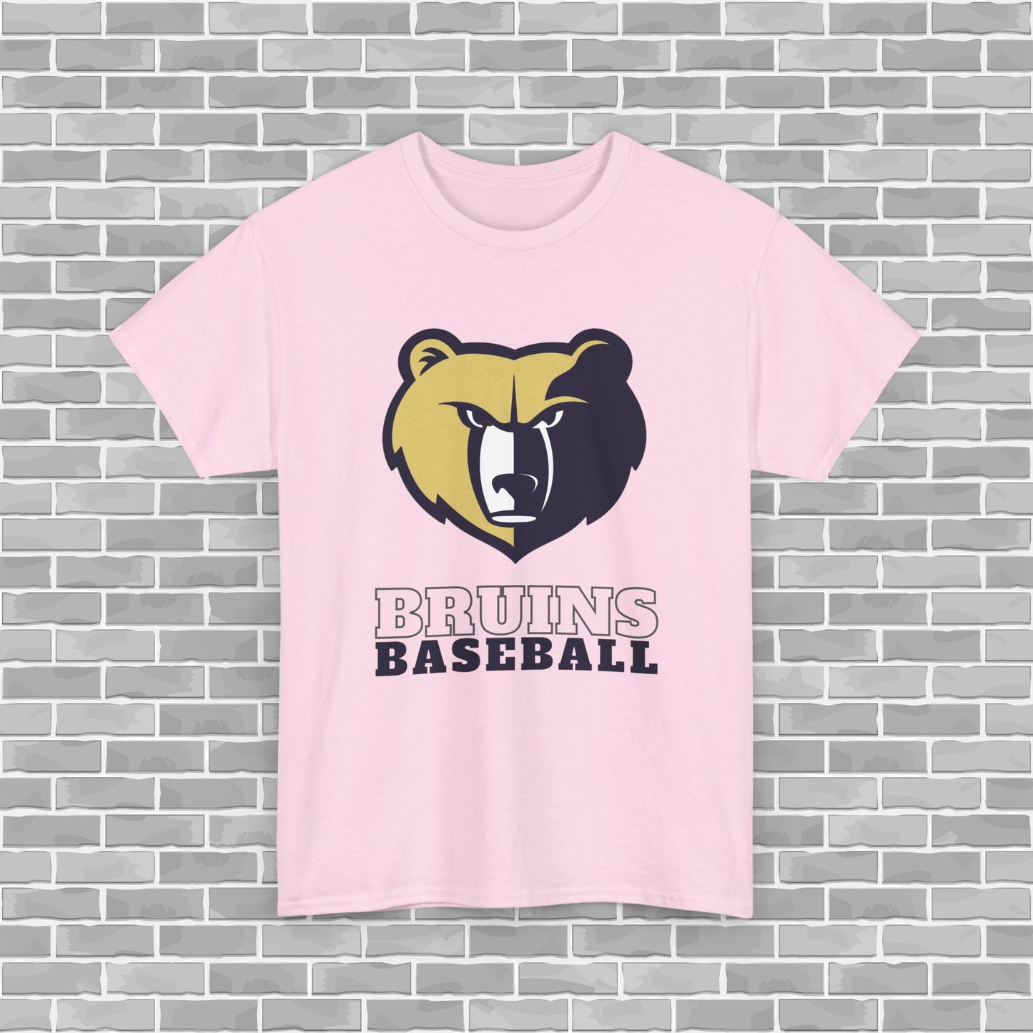 Bruins Baseball Adult Unisex Tee (Customizable)