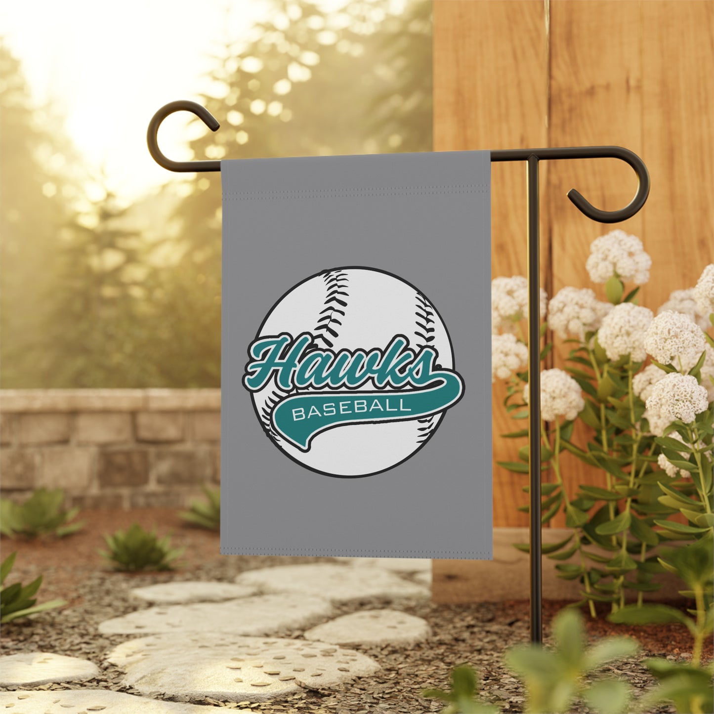 Hawks Baseball Garden & House Banner