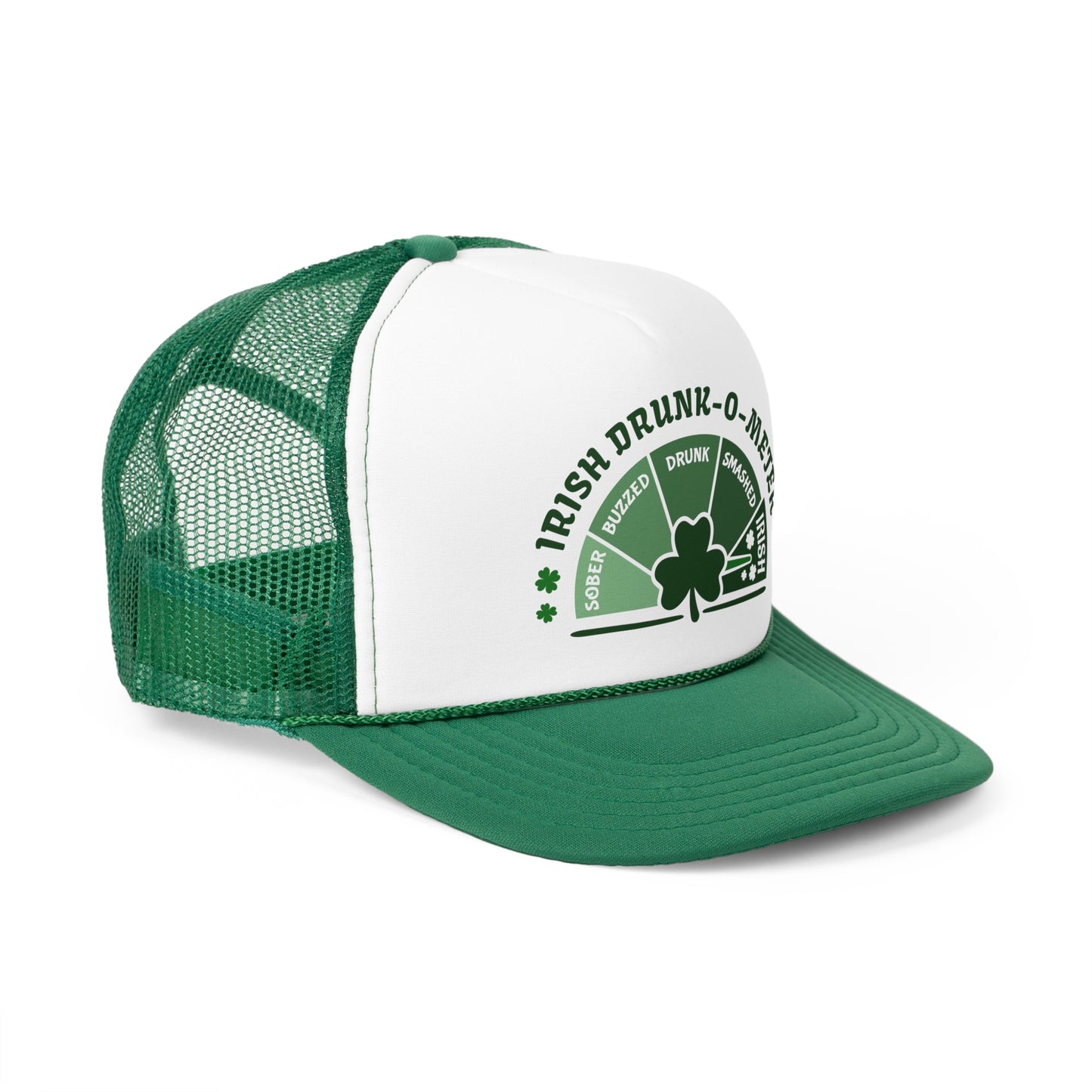 Irish Drunk-o-Meter  St. Patrick's Day Trucker Cap