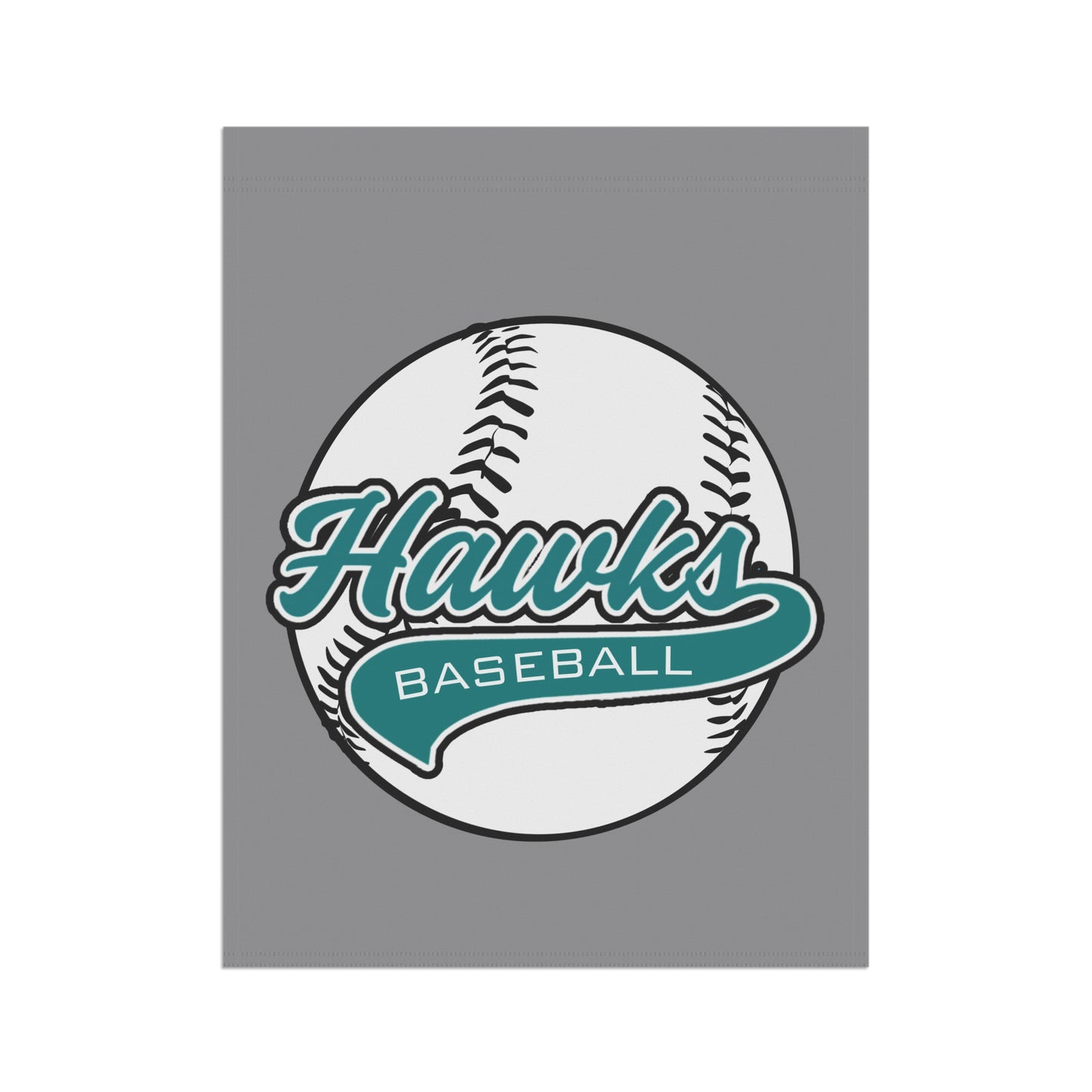 Hawks Baseball Garden & House Banner