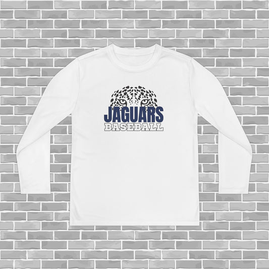 Jaguars Baseball Youth Unisex Long Sleeve Competitor Tee (Customizable)