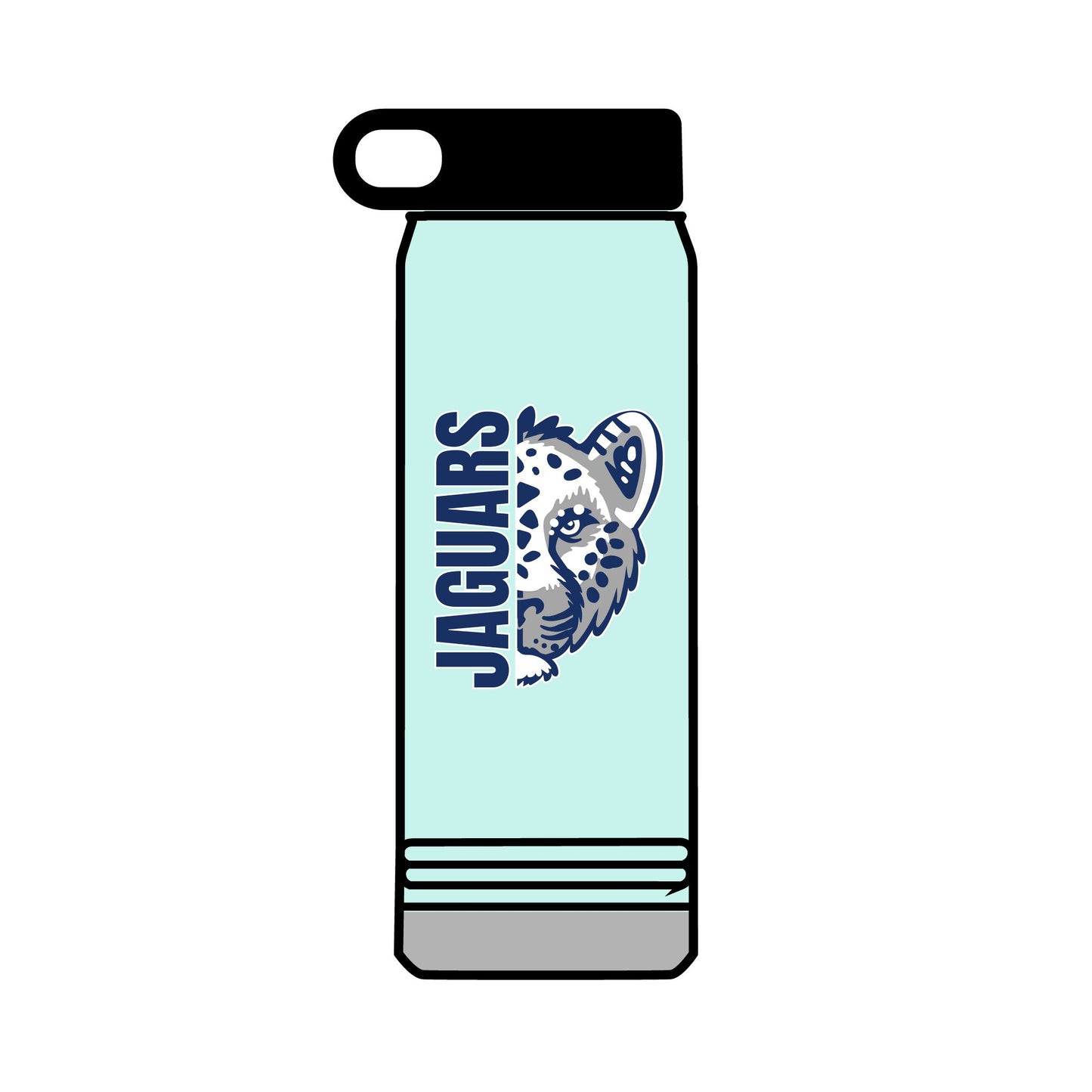 Jaguars Baseball Stainless Steel Water Bottle