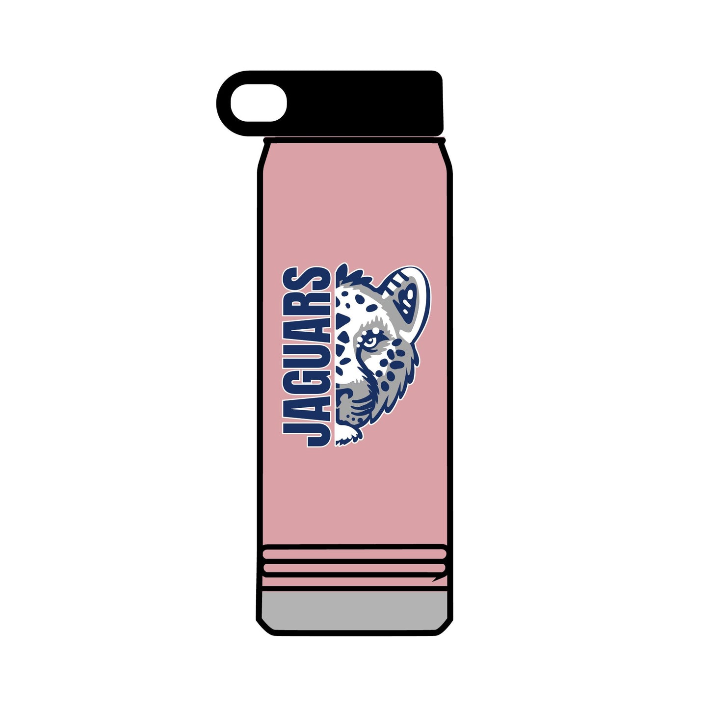 Jaguars Baseball Stainless Steel Water Bottle