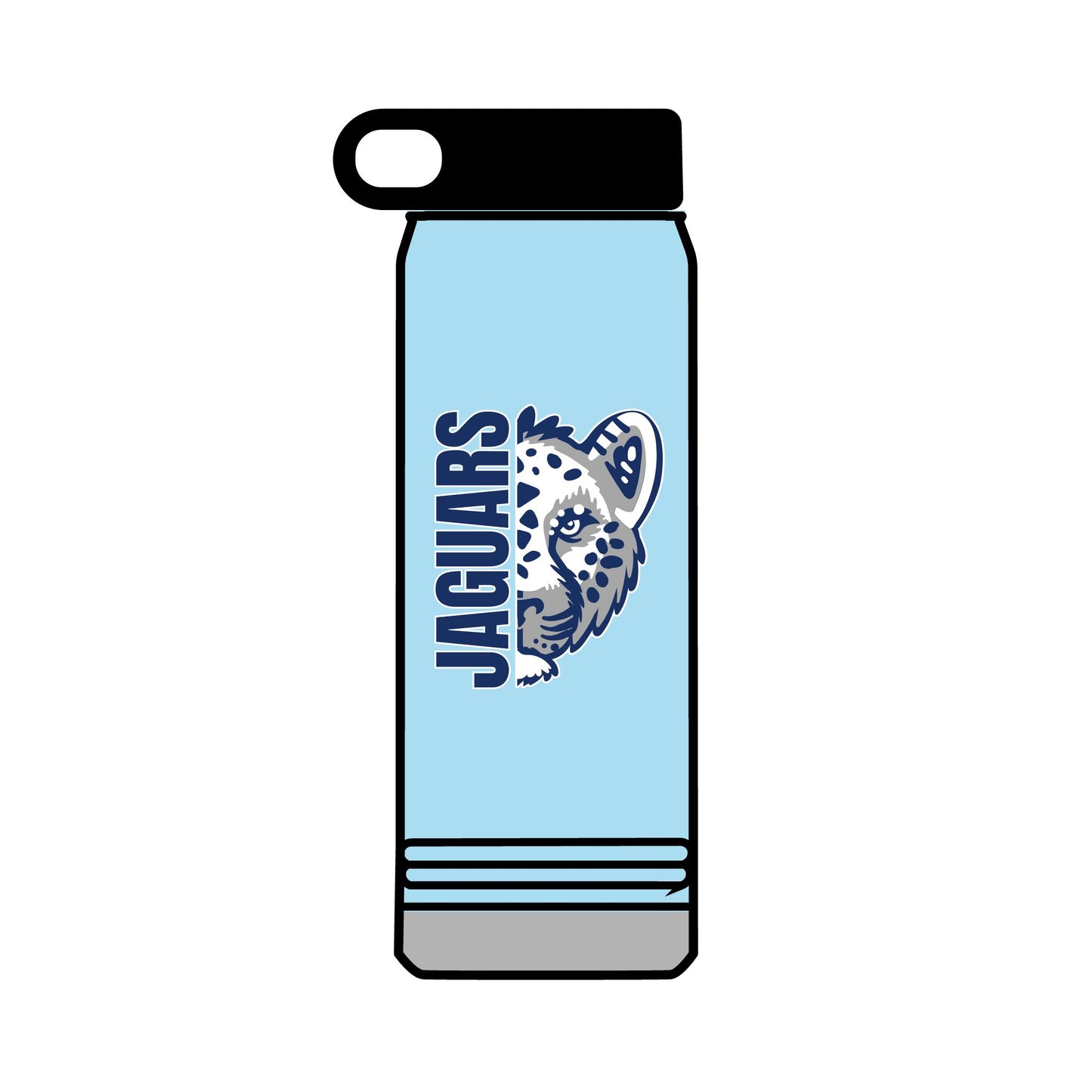 Jaguars Baseball Stainless Steel Water Bottle