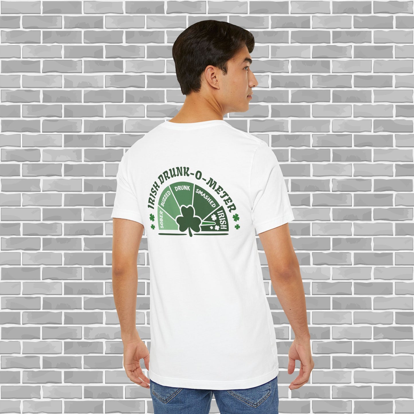 Irish Drunk-o-Meter  St. Patrick’s Day Tee