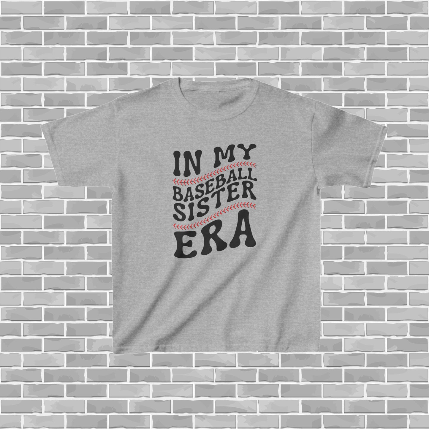 Baseball Sister Era  Youth Tee