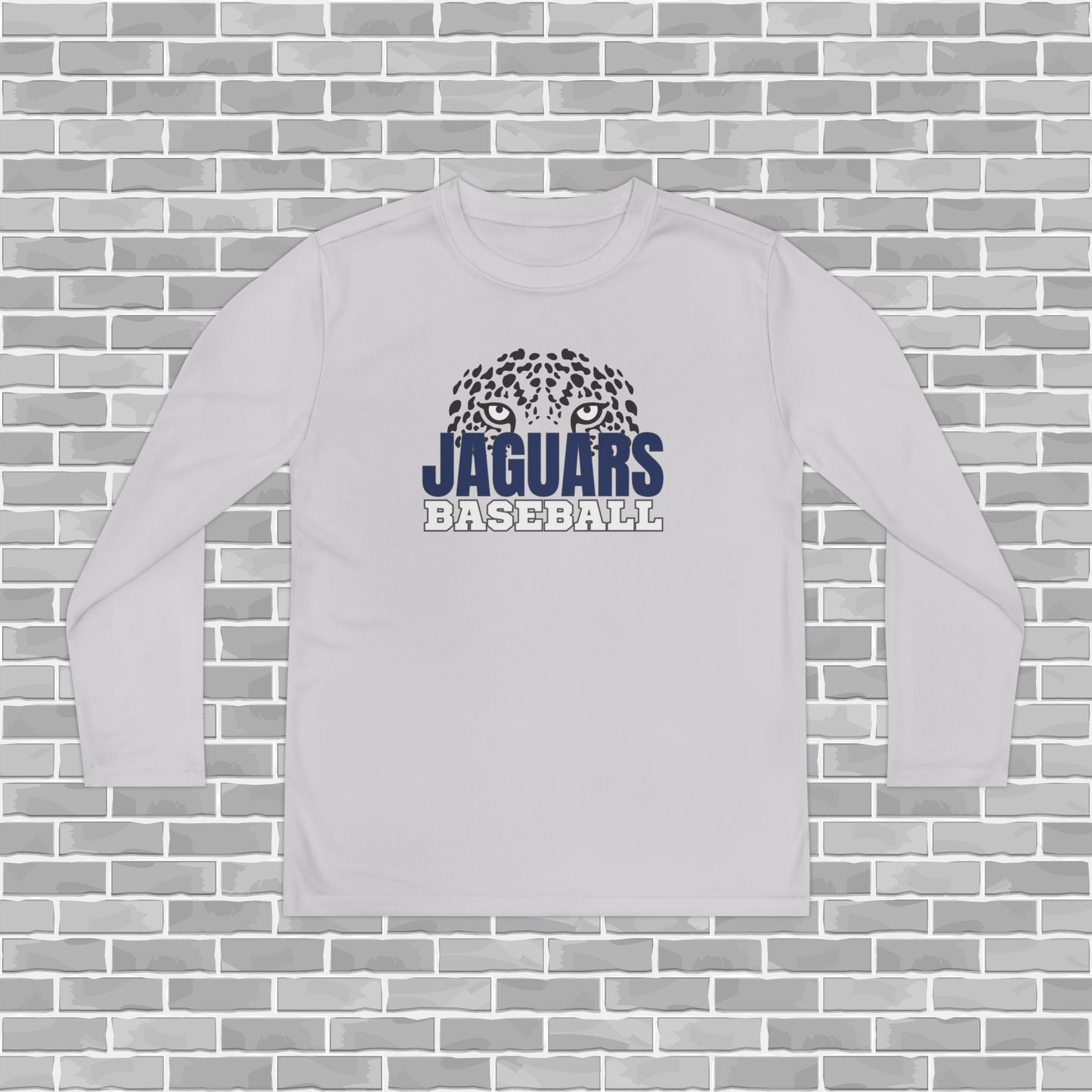 Jaguars Baseball Youth Unisex Long Sleeve Competitor Tee (Customizable)