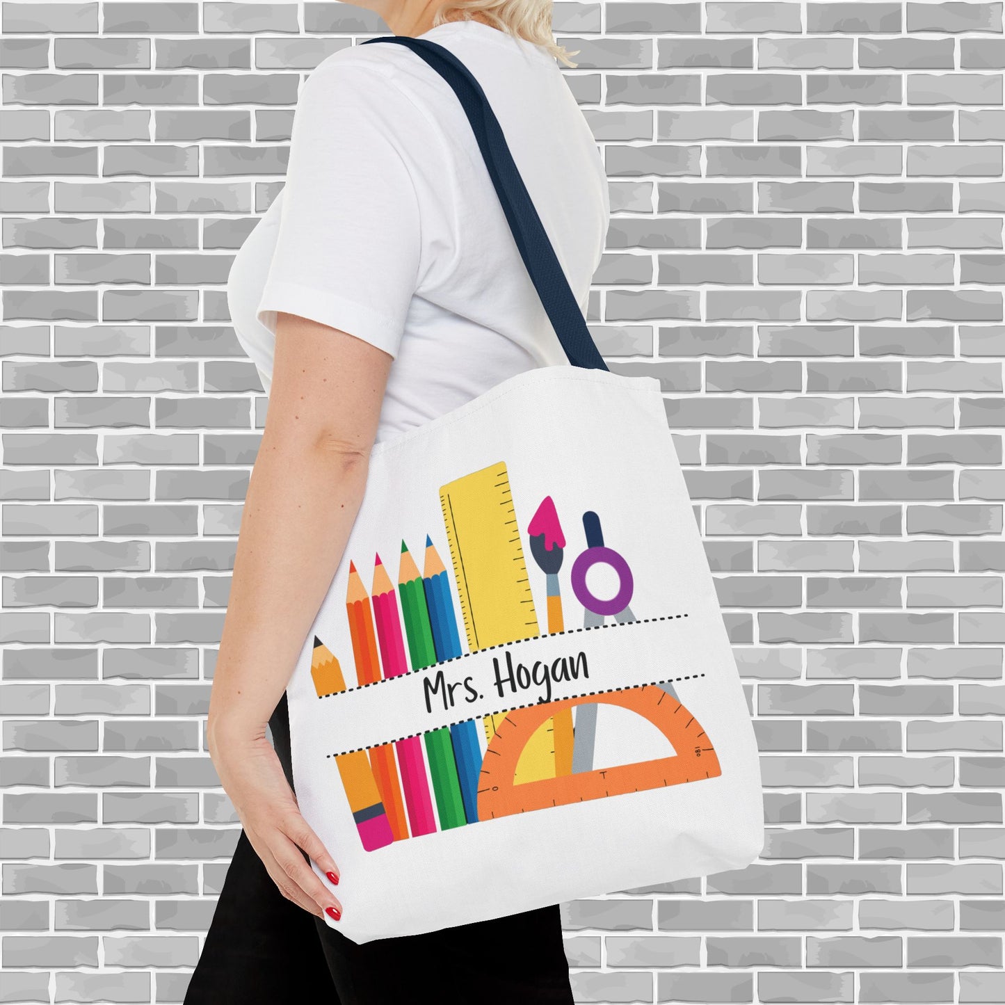 Teacher Tote Bag (Customizable)