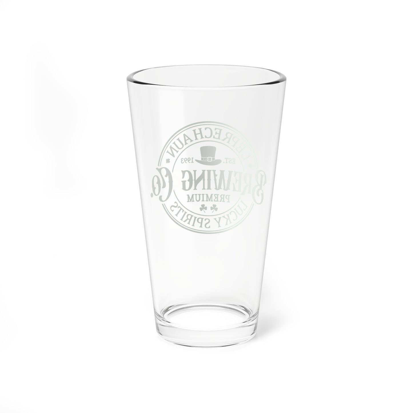 Leprechaun Brewing Company Pint Glass