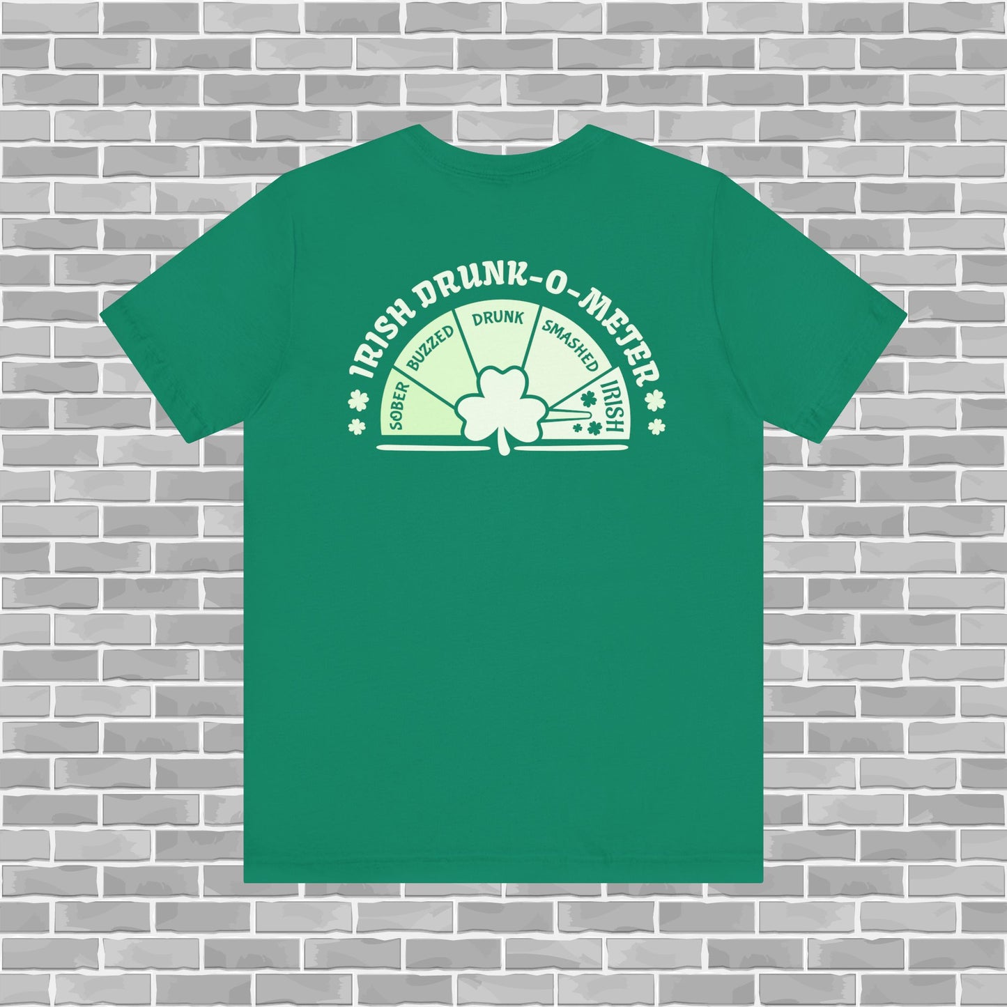 Irish Drunk-o-Meter  St. Patrick’s Day Tee