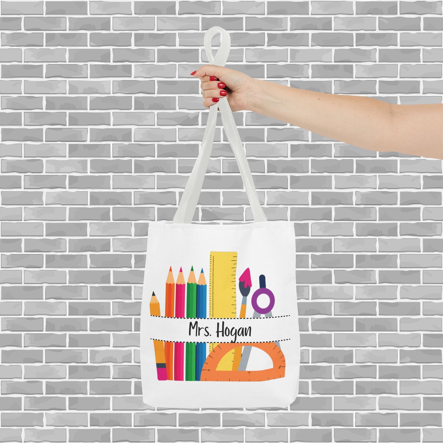 Teacher Tote Bag (Customizable)