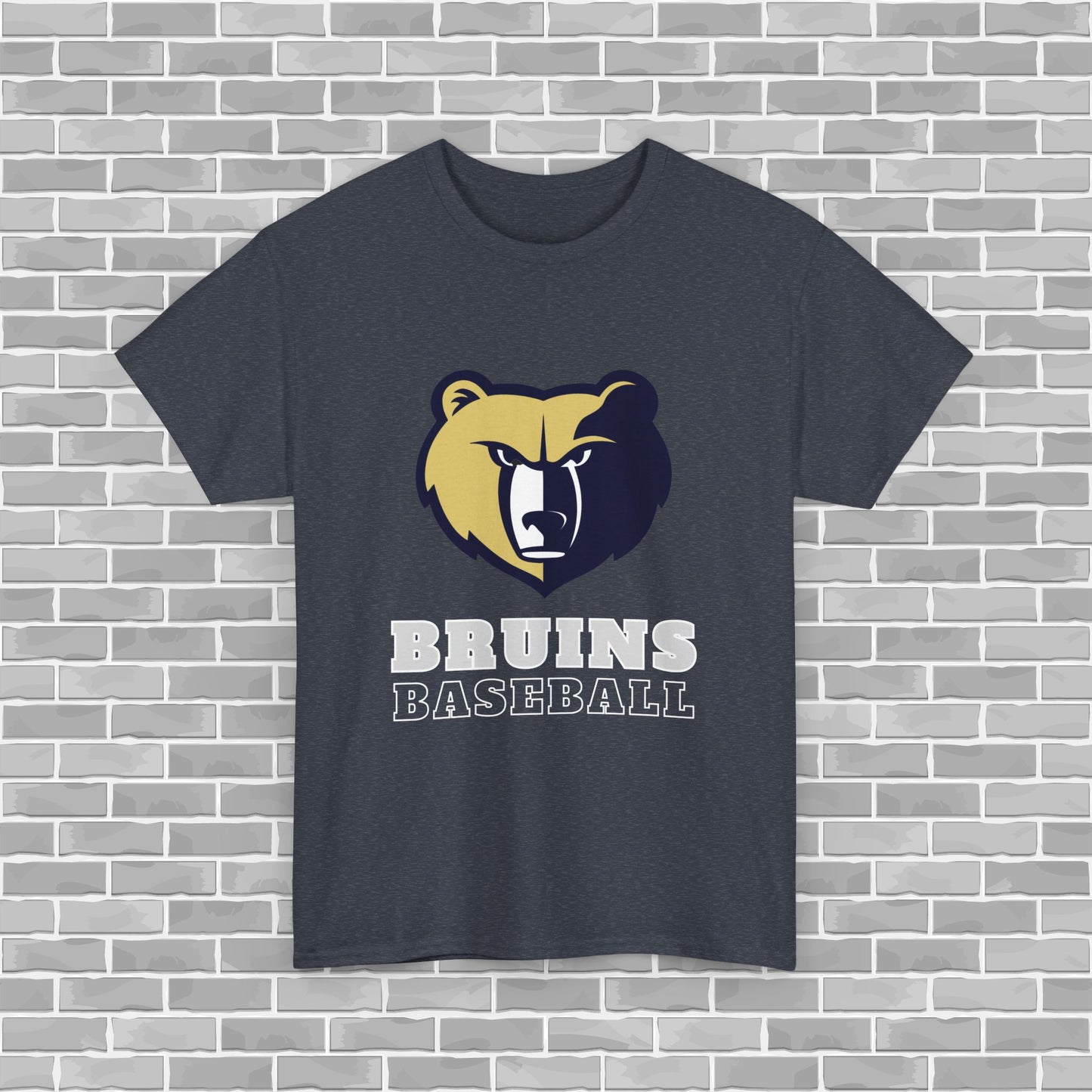 Bruins Baseball Adult Unisex Tee (Customizable)