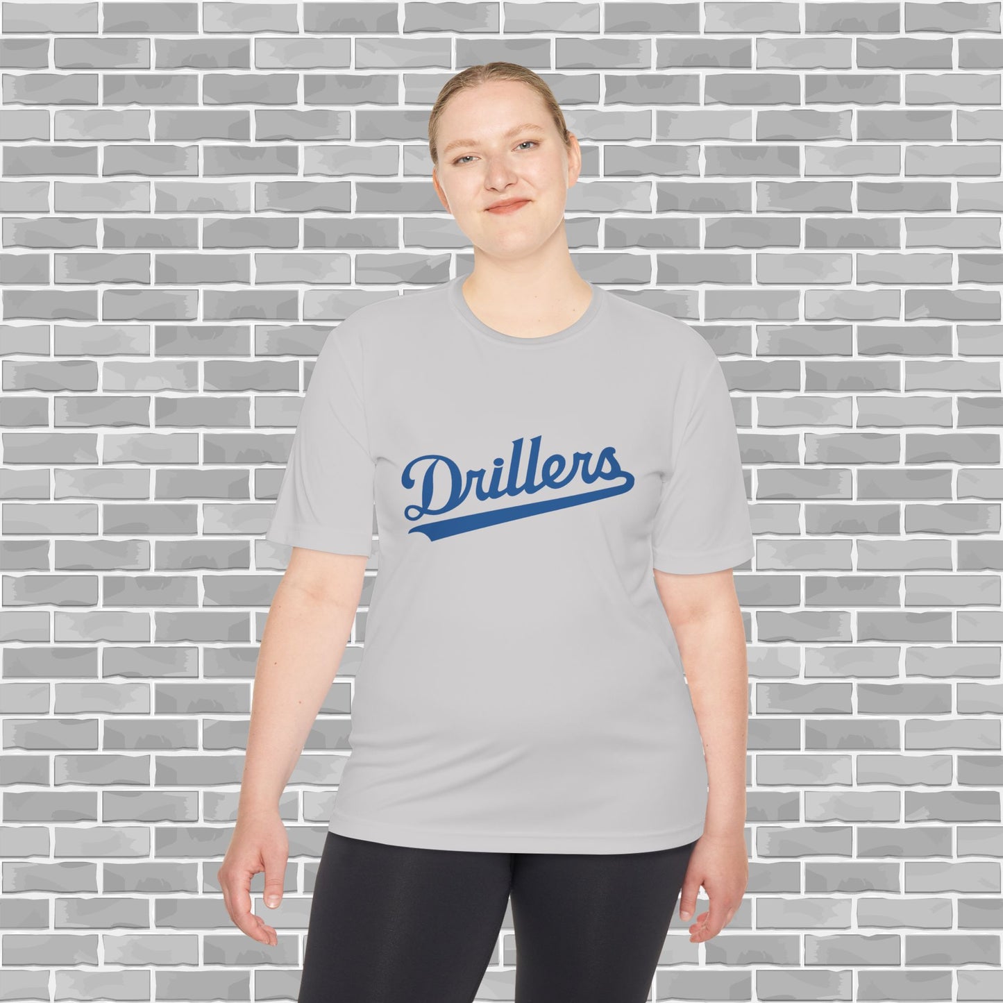 Drillers Adult Unisex Moisture Wicking Tee  (Customizable