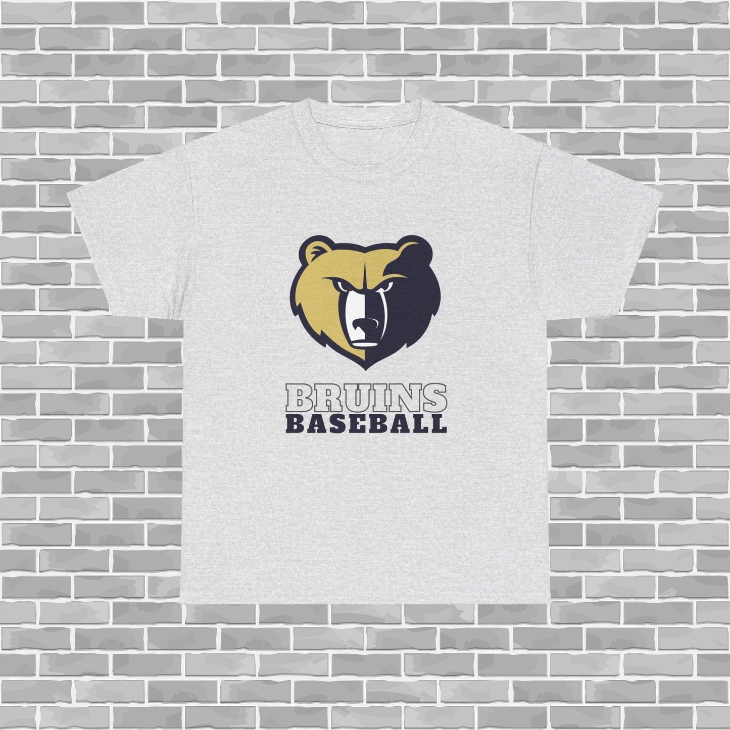 Bruins Baseball Adult Unisex Tee (Customizable)