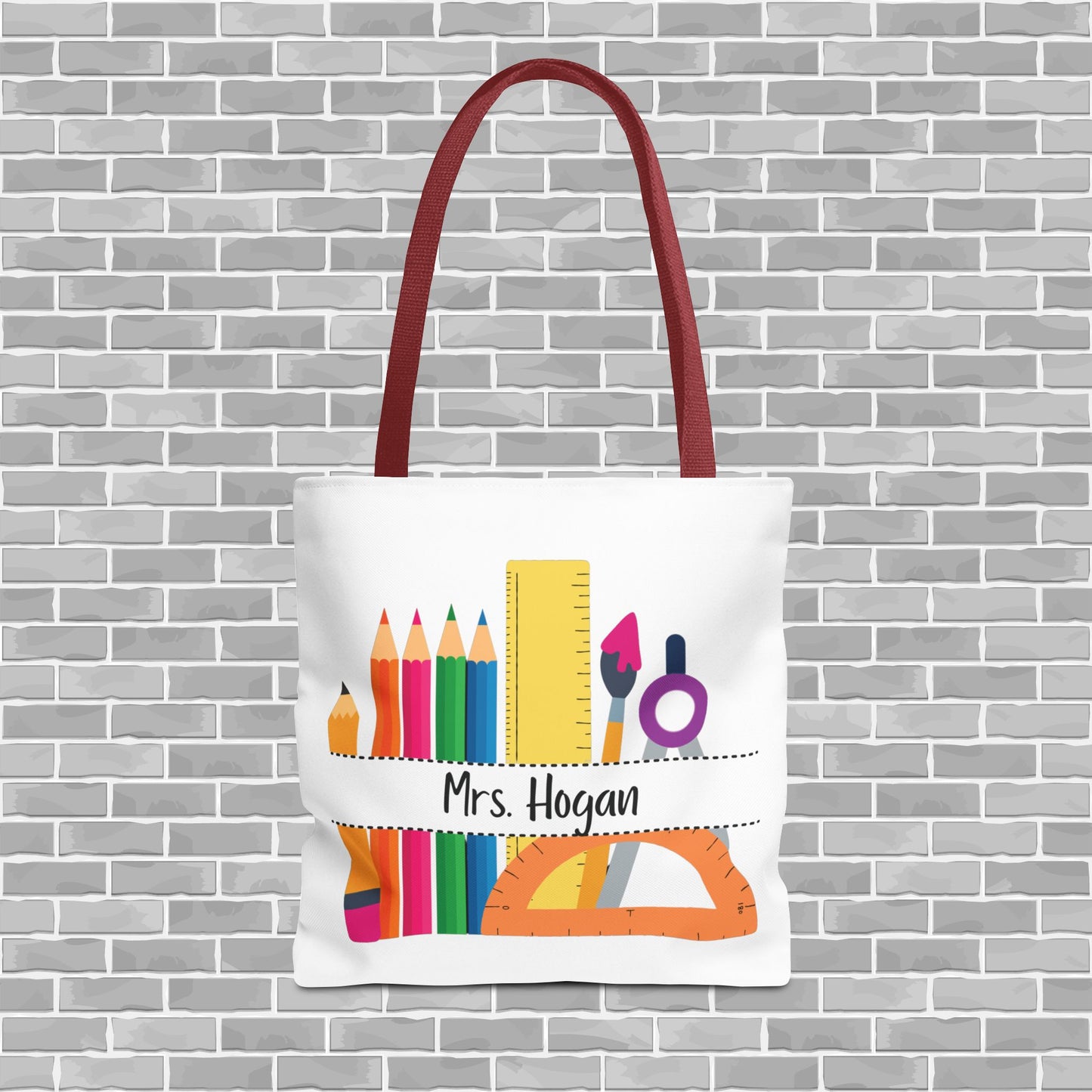 Teacher Tote Bag (Customizable)