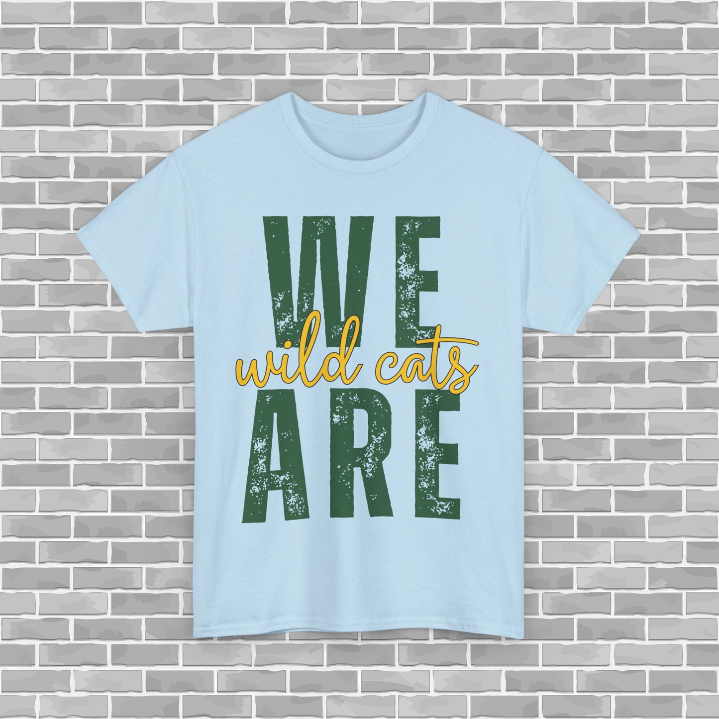 WE ARE WILD CATS Adult Unisex Tee (Customizable)