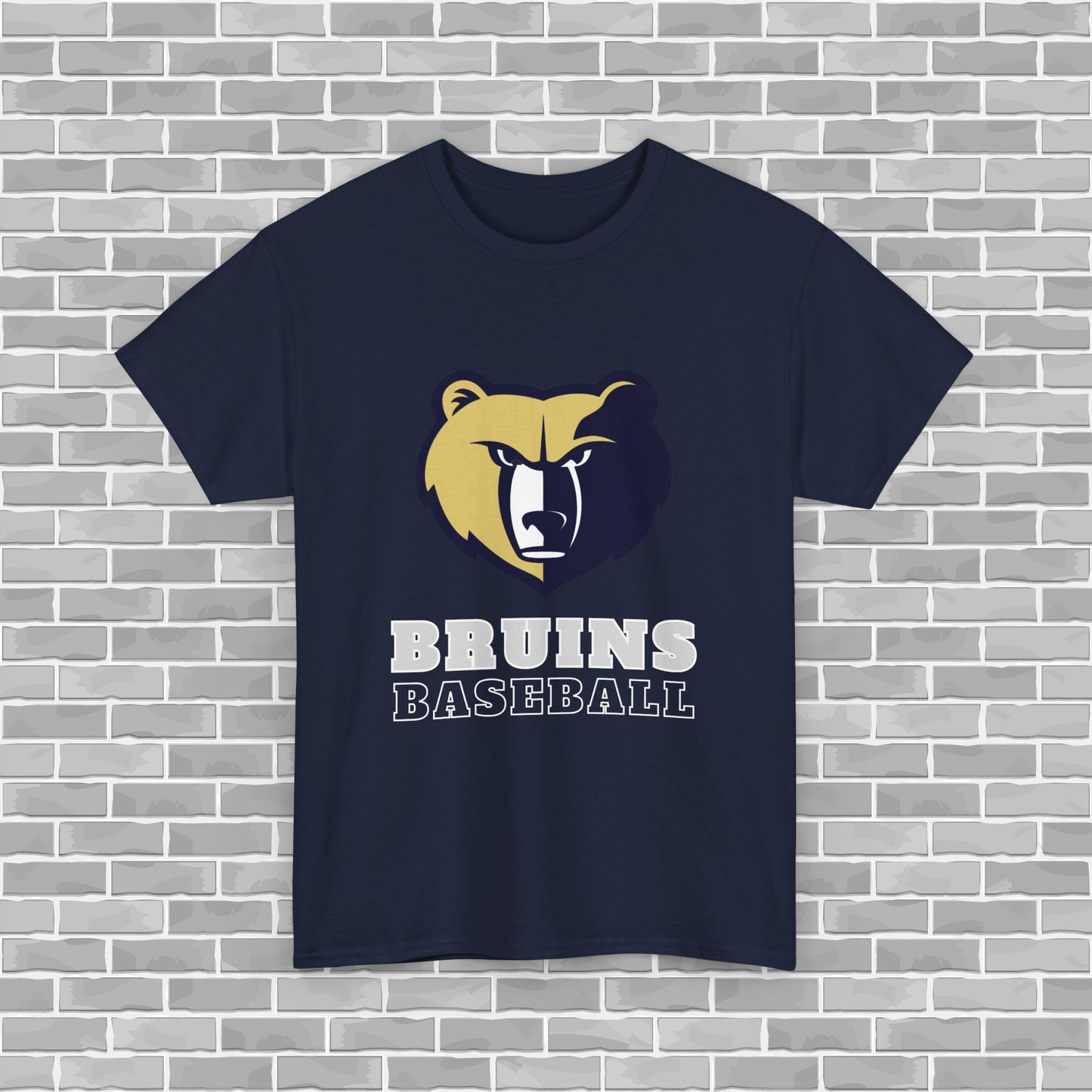 Bruins Baseball Adult Unisex Tee (Customizable)