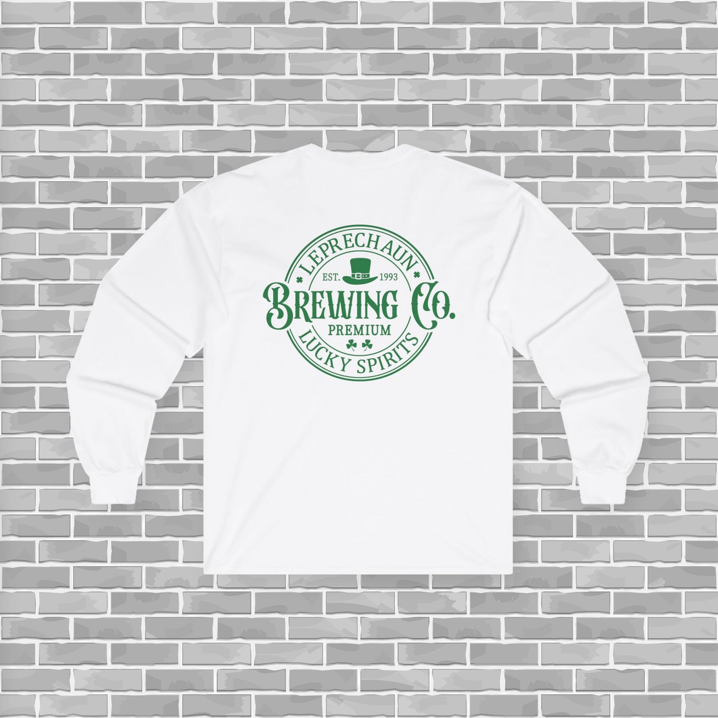 Leprechaun Brewing CompanyLong Sleeve Tee for St. Patrick's Day