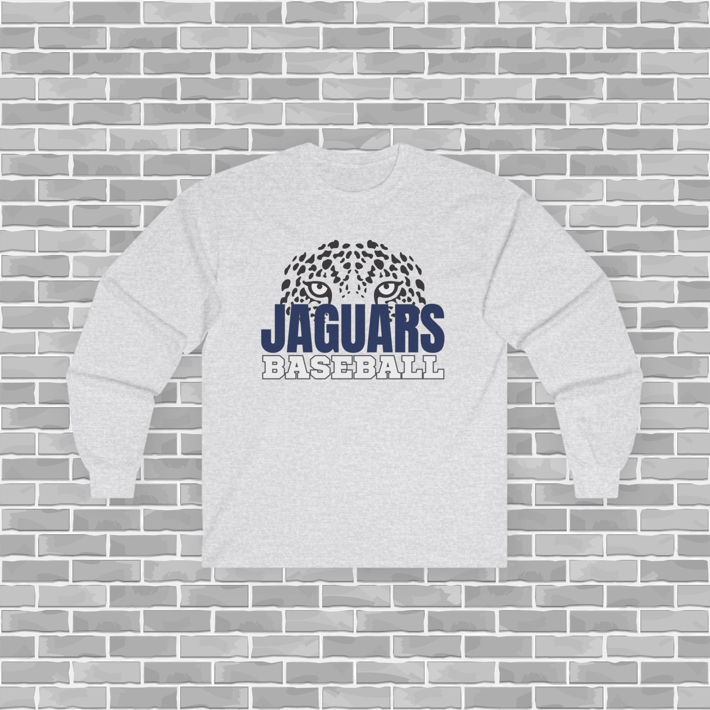 Jaguars Adult Unisex Long Sleeve Tee (Customizable)