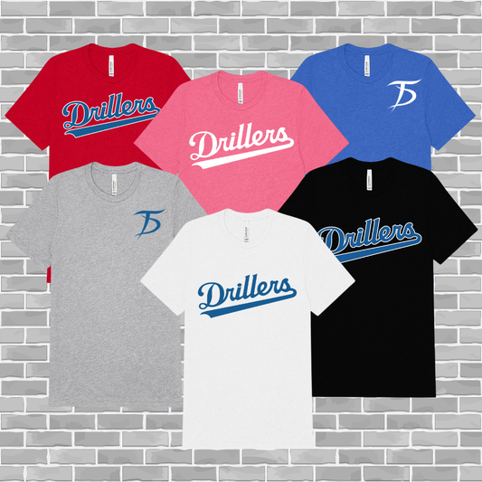 Drillers Unisex Triblend T-Shirt (Adult & Youth Sizes Available)