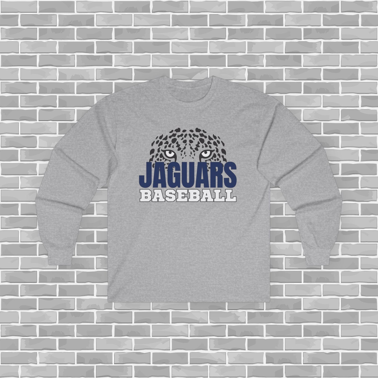 Jaguars Adult Unisex Long Sleeve Tee (Customizable)