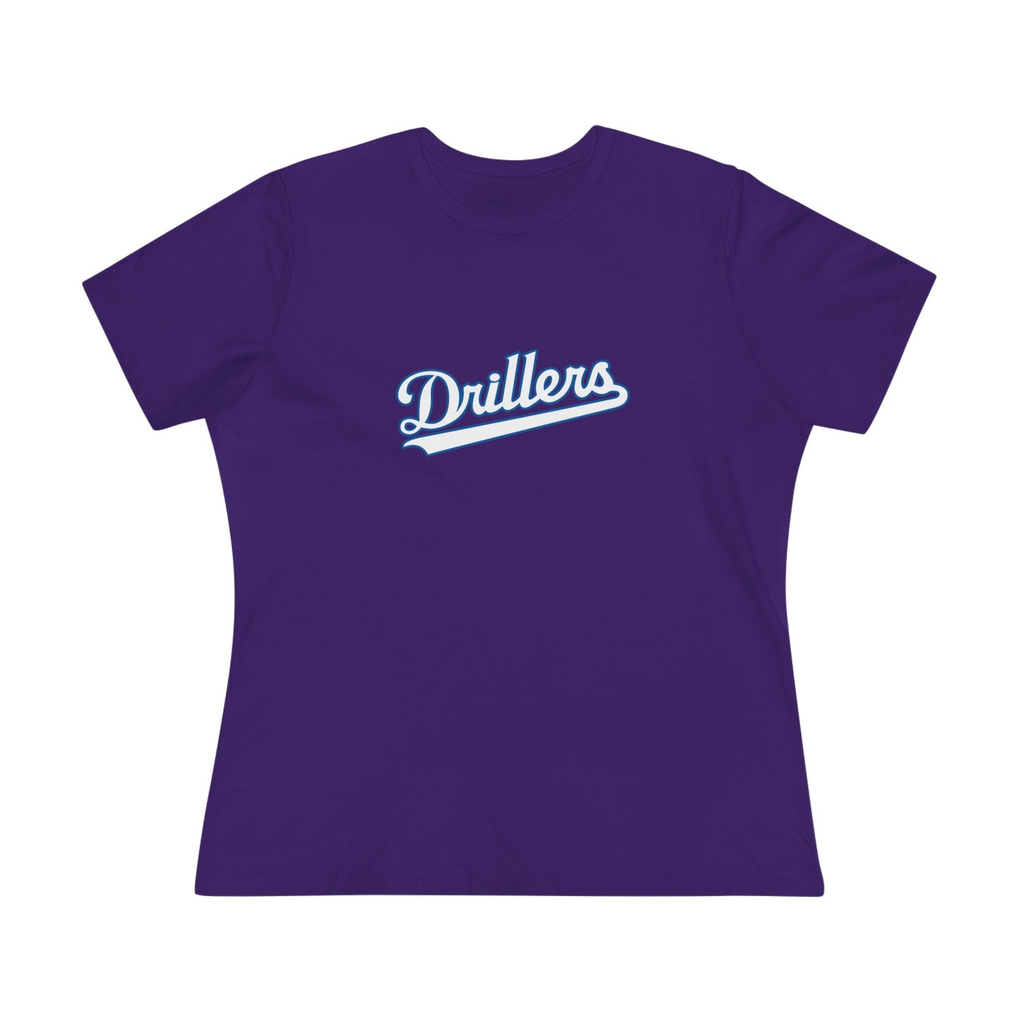 Drillers Women's Cotton Tee (Customizable)