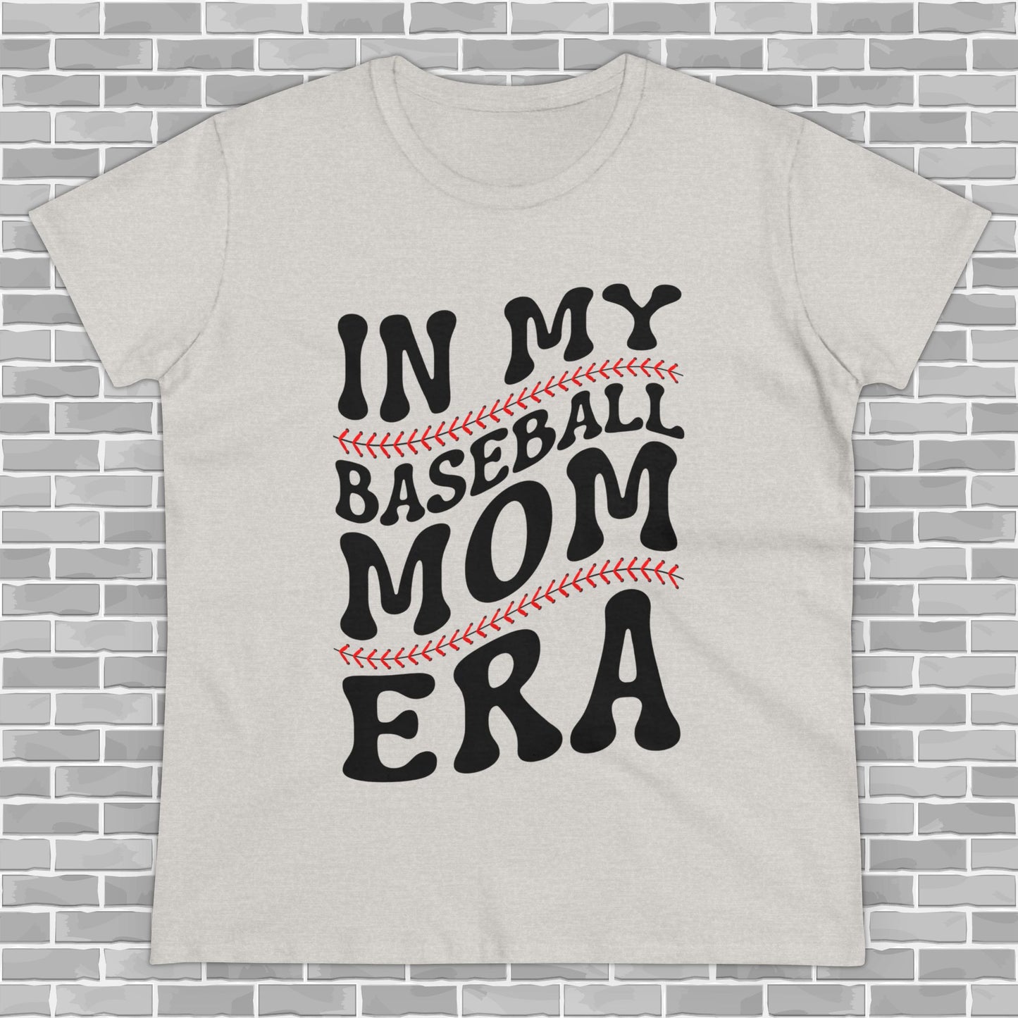 Baseball Mom Era Women's Tee (Customizable)