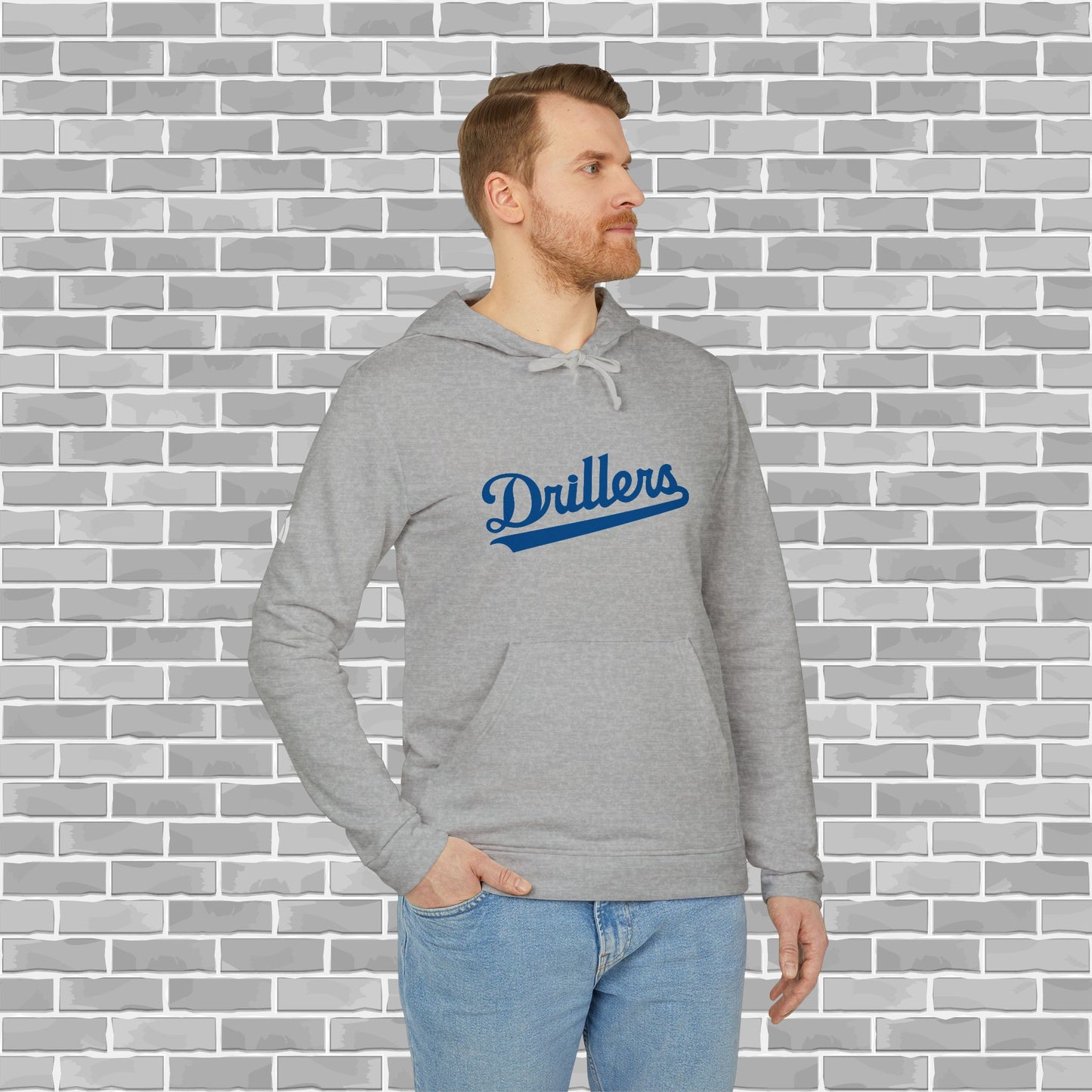 Drillers Adult Adidas Unisex Fleece Hoodie (Customizable)