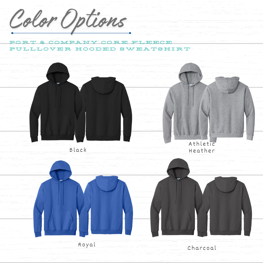Drillers Core Fleece Pullover Hooded Sweatshirt (Youth, Adult, and Adult Tall Sizes Available)