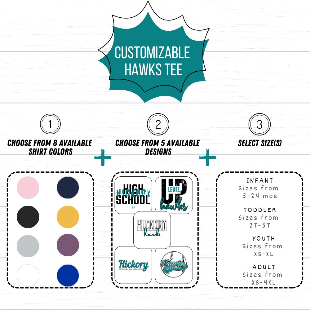 Hawks Short Sleeve Tee