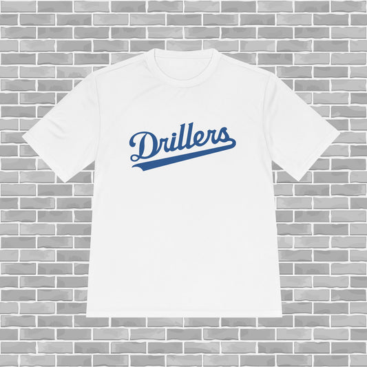 Drillers Youth Unisex Moisture Wicking Tee (Customizable)