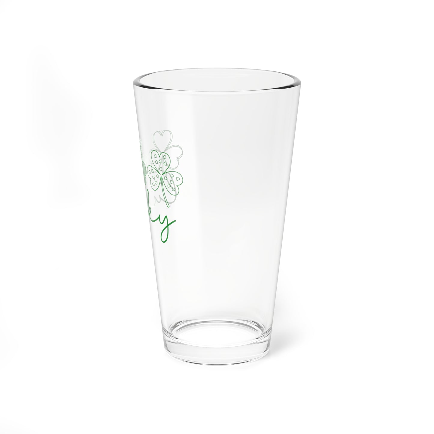 Lucky Shamrock Pint Glass