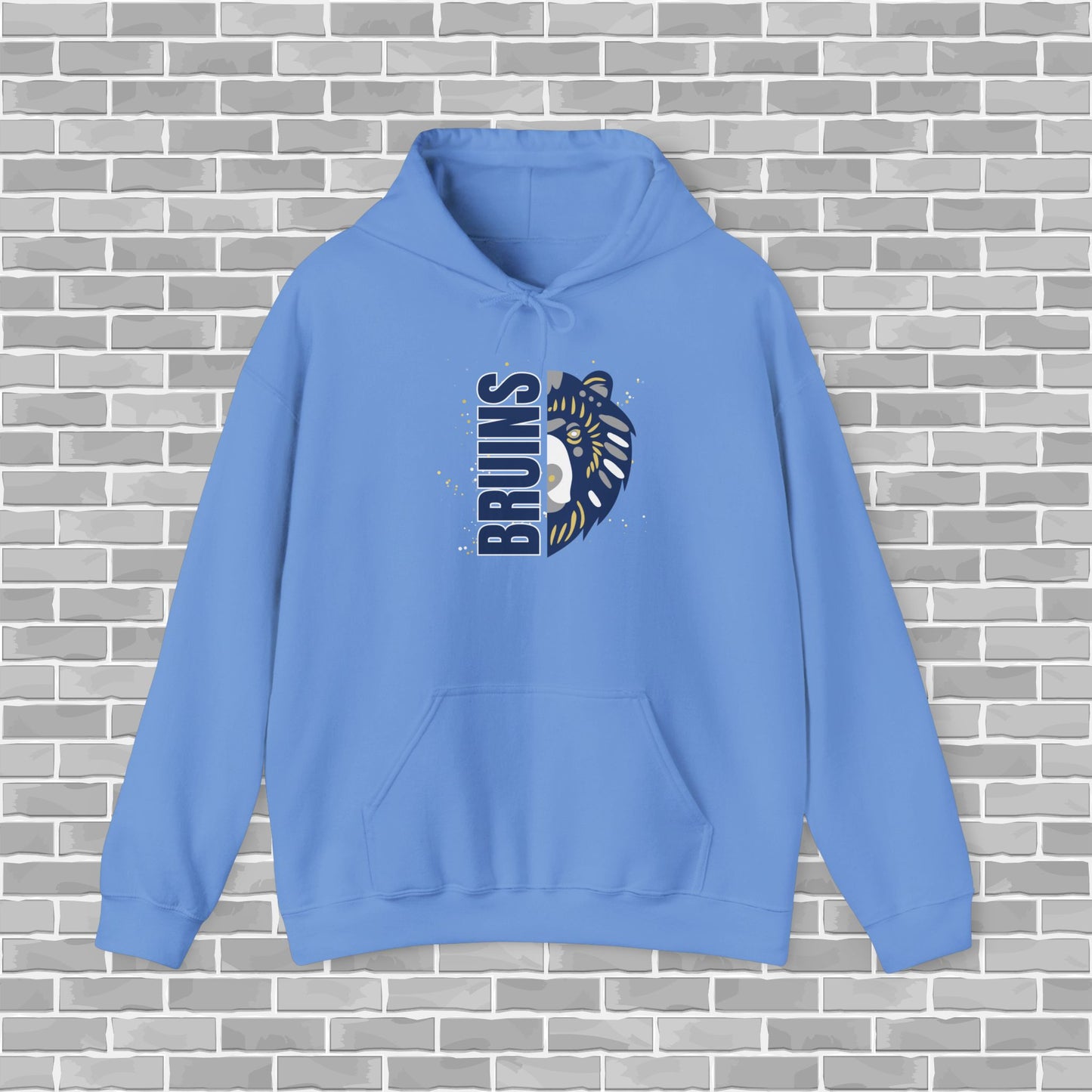 Bruins Adult Unisex Hooded Sweatshirt (Customizable)