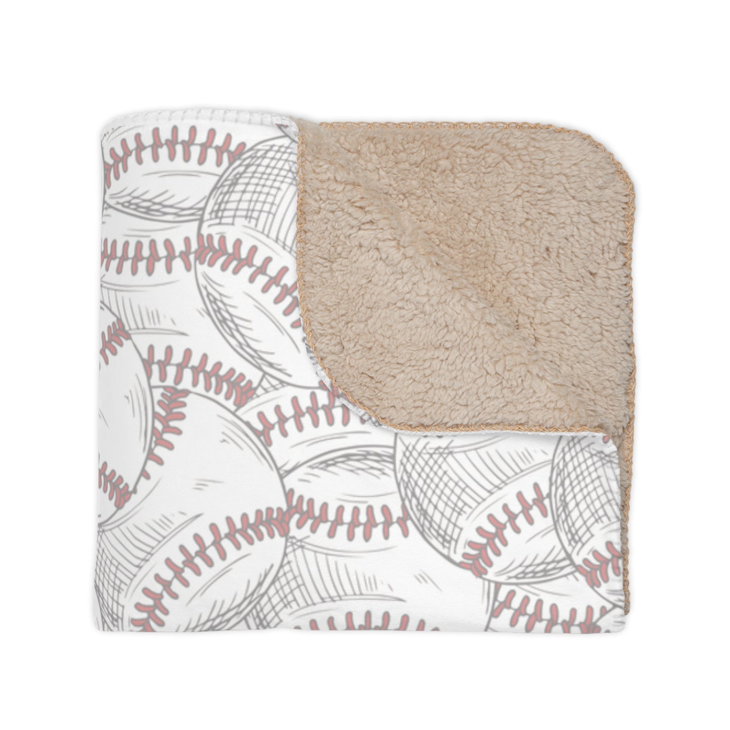 Baseball Game Day Sherpa Blanket