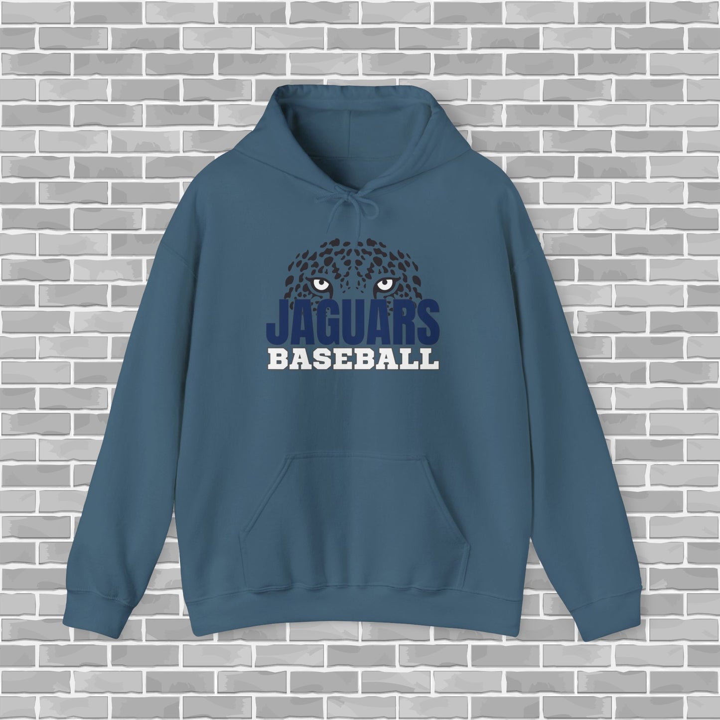 Jaguars Baseball Adult Unisex Hoodie (Customizable)