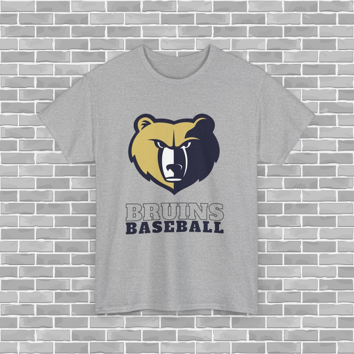 Bruins Baseball Adult Unisex Tee (Customizable)