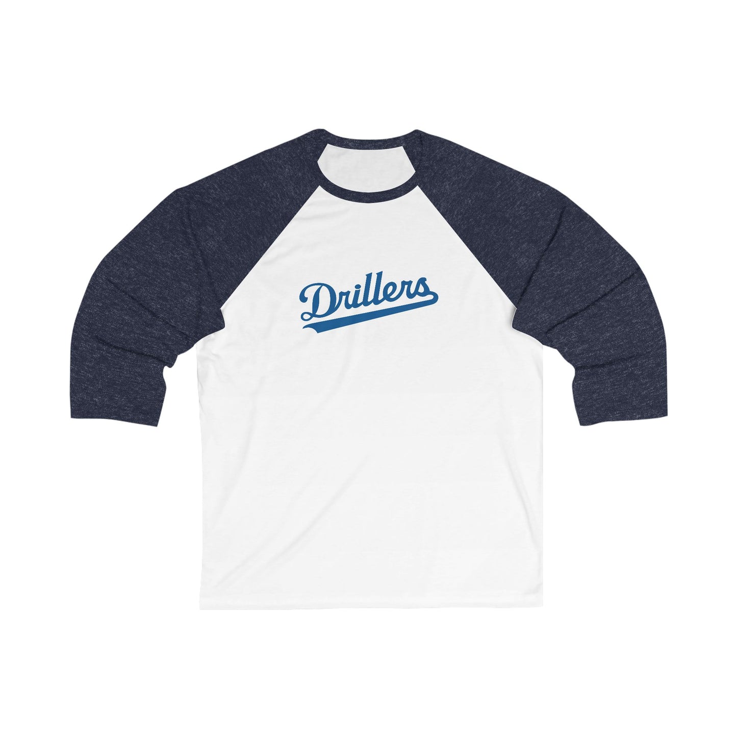 Drillers Adult Unisex  Raglan Baseball Tee (Customizable)