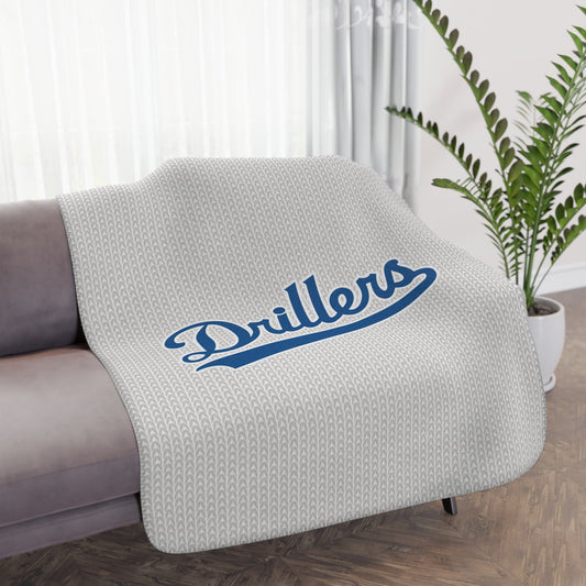 Drillers Game Day Sherpa Blanket (Customizable)