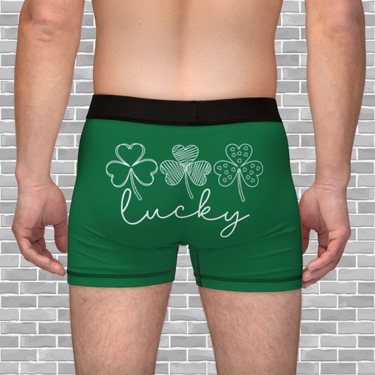 Lucky Men's Boxers for Saint Patrick's Day